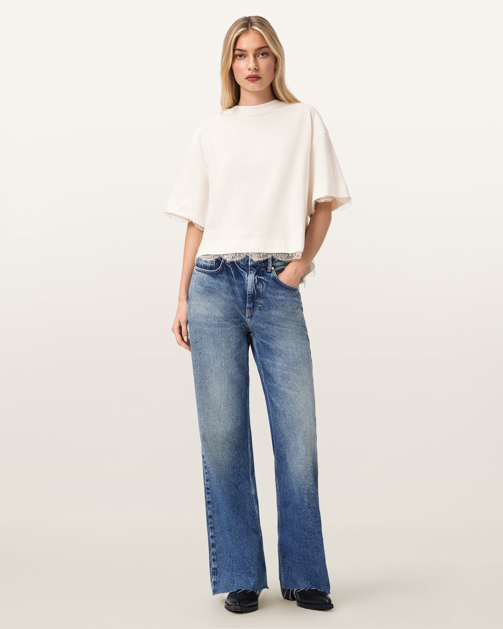 Nia Lace Tee